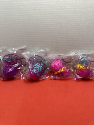 2020 Mixed Lot of 4 Pikmi Pops Surprise McDonald's Happy Meal Toys SEALED!!