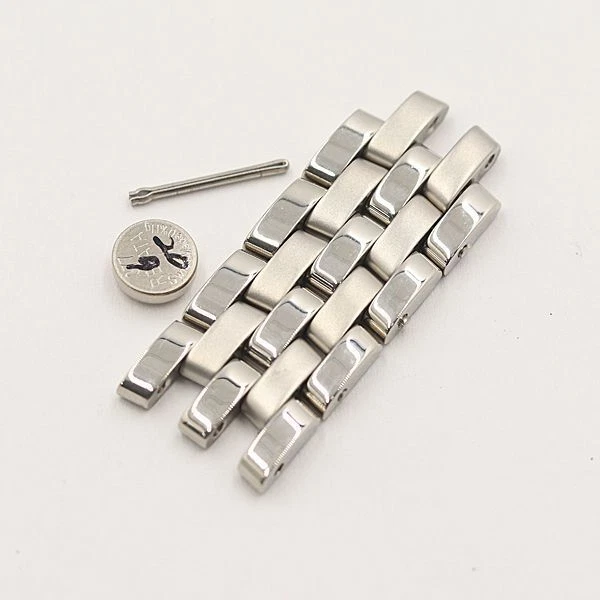 Bracelet ceinture montre femme Gucci authentique 4 maillons 5500L pièces argent 14 mm #1