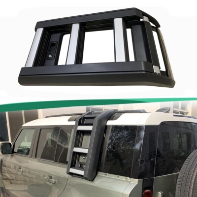 Foldable Liftable Ladder Protective Frame Fits For  Defender 130 2020-2024