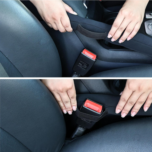 Car Seat Gap Filler 2Pc Set Universal Fit for Car SUV Truck Vehicle Seat Gap Cov - Picture 6 of 12