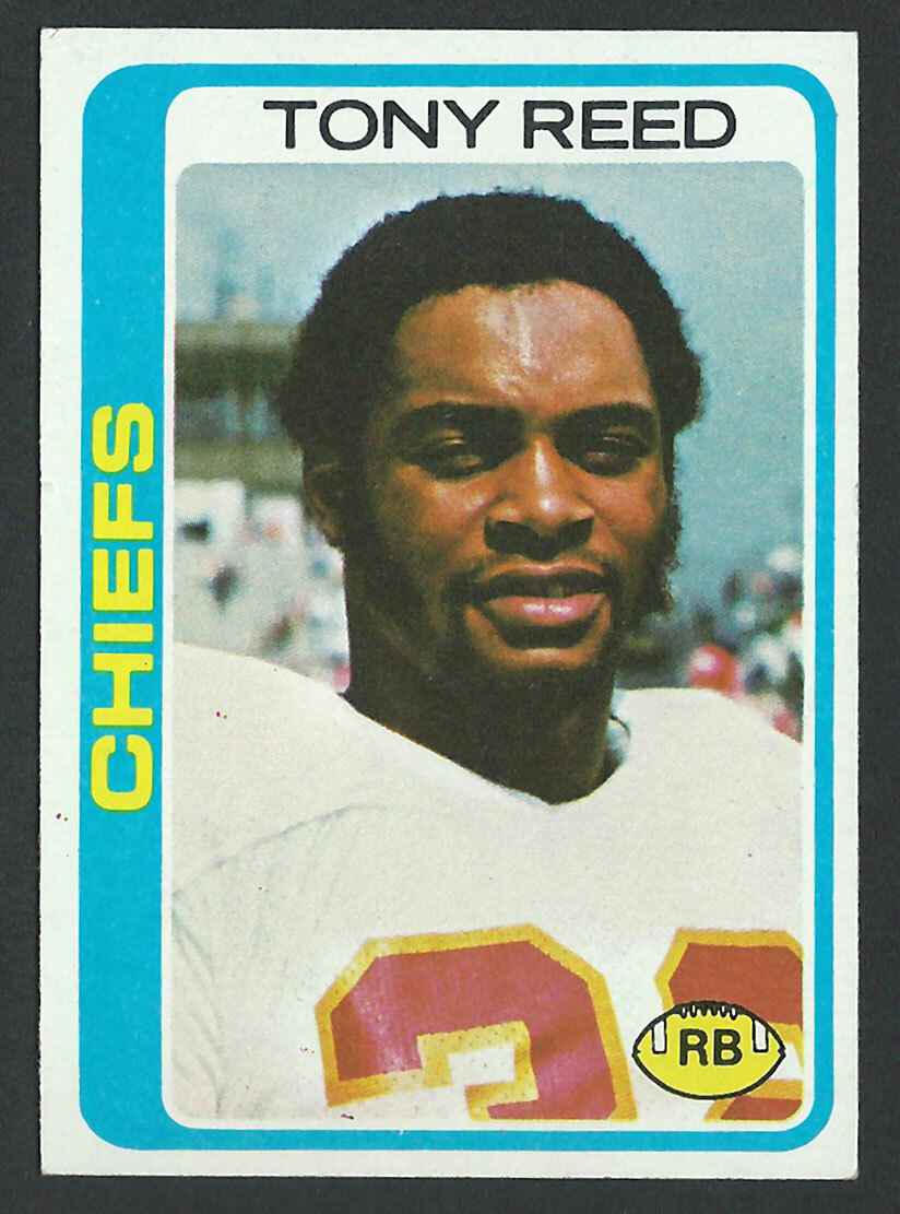 1978 Topps 304 TONY REED Kansas City Chiefs ROOKIE 01 eBay