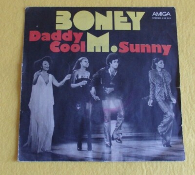 Bonny M. Daddy Cool / Sunny, 1 Single 7'', AMIGA 456249, 1975