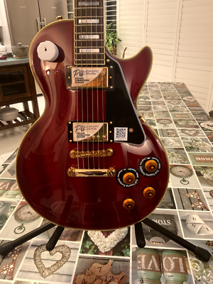 NEVER PLAYED - EPIPHONE LES PAUL CUSTOM 100TH ANNIVERSARY EDITION