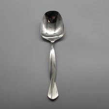Oneida Stainless Torsade Casserole Spoon * USA