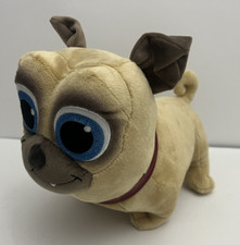 Disney Store Rolly Pug Plush 12" Dog Pals Puppy Stuffed Animal Soft Toy Kid Gift