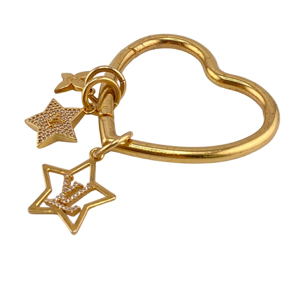 LOUIS VUITTON チャーム ハート スター　M01358 LOUIS VUITTON Bag Charm Constellation Heart M01358 Key Ring