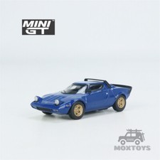 MINI GT 1:64 Lancia Stratos HF Stradale Bleu Vincennes LHD Car