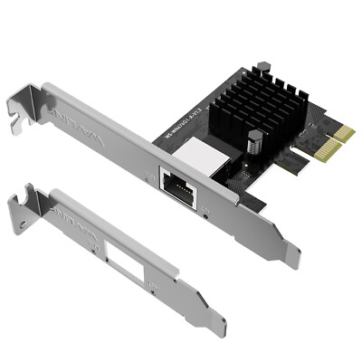 2.5Gb Network Card  PCI Express Gigabit Ethernet Card with Low Profile Bracket