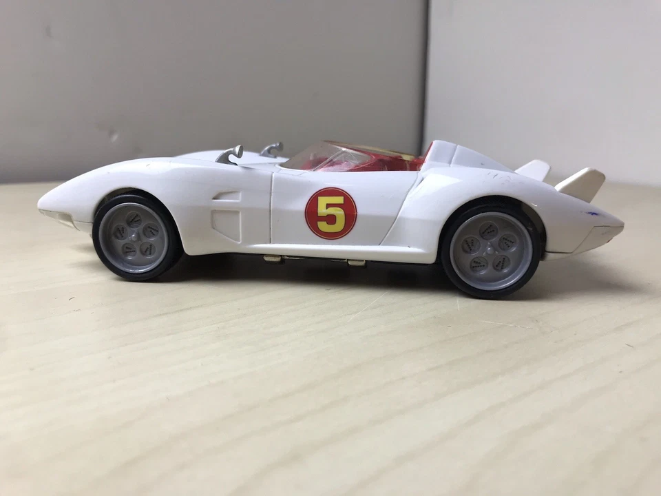 HOTWHEELS MACH 5 RACER MATTEL 2008 GREY Rims Not Tested - Изображение 2 из 4