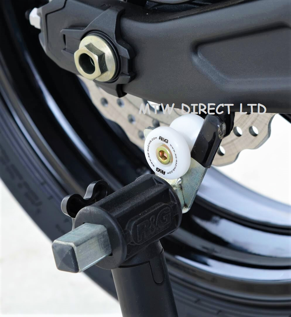 R&G RACING WHITE COTTON REELS BOBBINS KAWASAKI ZX7R 1996 - 2003