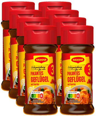 MAGGI Würzmischung 3 Für Pikantes Geflügel, Würzmittel, Süß-Pikantes Paprika Häh