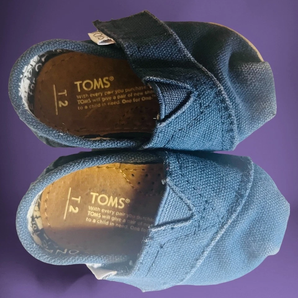 Baby Toms Slip on OG Blue Tiny 2 Foto 2 de 4