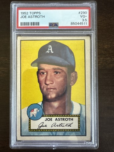 1952 Topps Joe Astroth #290 card