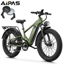 36MPH 26" Fat Tire 1800W 48V 17.5AH Mountain Electric Bicycle for Adults