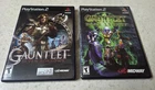PLAYSTATION 2 GAUNTLET DARK LEGACY & SEVEN SORROWS CIB AUTHENTIC TESTED PS2 CVS2