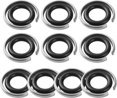 10-teiliges Sicherungsring Set für 1/2 Zoll Schlagschrauber - O-Ring & Haltering