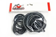 Williams Gorgar Pinball Machine Replacement Repair Rubber Ring Kit Black