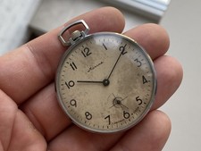 Vintage Pocket Watch Molnija USSR