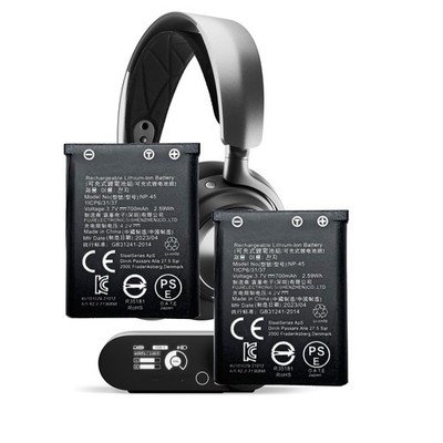 2PCS NP-45 Battery for Steelseries Arctis Nova Pro Wireless Headset