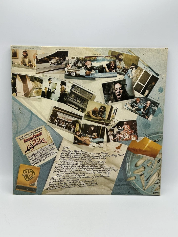 Lot 3 CHEECH & CHONG Vinyl Record Album Up In Smoke Los Cochinos Alcoy Car - Image 3 of 4