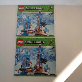 LEGO Minecraft: The Ice Spikes (21131) Complete with manual