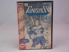 The Punisher (Sega Genesis, 1994) CIB, Authentic, Missing Tattoo