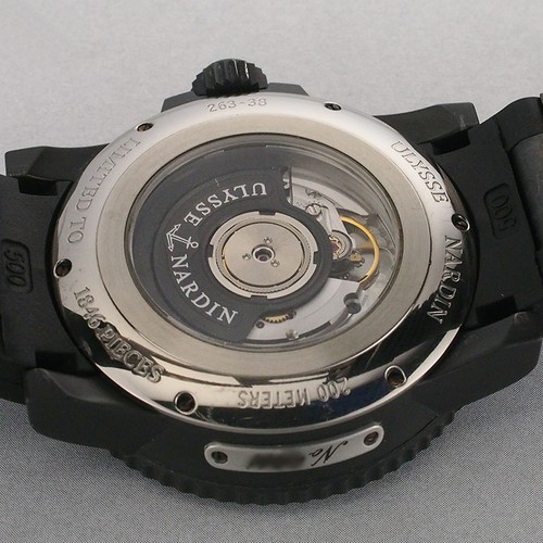 Ulysse Nardin Maxi Marine Diver Black Ocean 26338LE3 watch men TO194171 - Picture 4 of 6