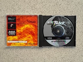 Metal Black Sega Saturn MINT Condition US Seller