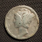 1924  **S** MERCURY DIME  **NICE COIN!** - Free Shipping! M8842
