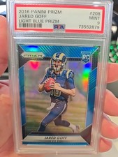 2016 Panini Prizm - Rookie JARED GOFF #208 Light Blue Prizm PSA9 /199 (RC)
