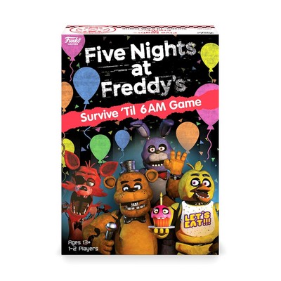 Funko 51761 Board Games 51761 Signature Five Nights at Freddy's Game, Multicolou