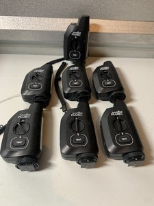 PocketWizard Plus X Transceiver - Lot of 7, Black