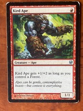 Kird Ape MTG Magic the Gathering Card HP Heavily Played DDH