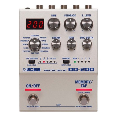 Boss DD-200 Digital Delay Effects Pedal