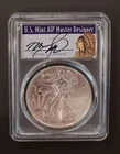 2019 PCGS MS70 Silver Eagle 1st Strike! Cleveland Signed, 1 of only 1000! Rare!!