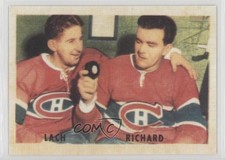 2002-03 ITG Parkhurst Reprints Maurice Richard Elmer Lach #235 HOF 0u8p