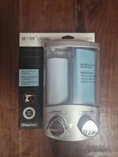 Better Living Products Shampoo  Conditioner Dispenser Duo