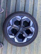 GENUINE FORD PUMA 18 INCH ALLOY WHEEL+TYRE P/N R1TC-1007-E1A 2023-2026 FREE P+P