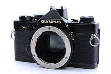  Near MINT  Meter Works Olympus OM-2 Black 35mm Film Camera Body From JAPAN