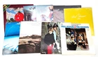 LOT OF 9 CLASSIC ROCK LP RECORDS ROLLING STONES MONO MOODY BLUES SEGER STEWART