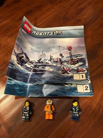 LEGO Retired Agents Lot: Includes Sets 8630, 8631, 8632, 8633, 8970 - Used