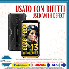 Smartphone Ulefone ARMOR X12 6GB RAM (3+3) 32GB Android 13 Arancione