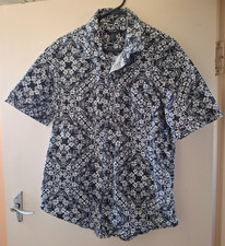 Ksubi mens anchor flower button dress shirt - Size M Medium