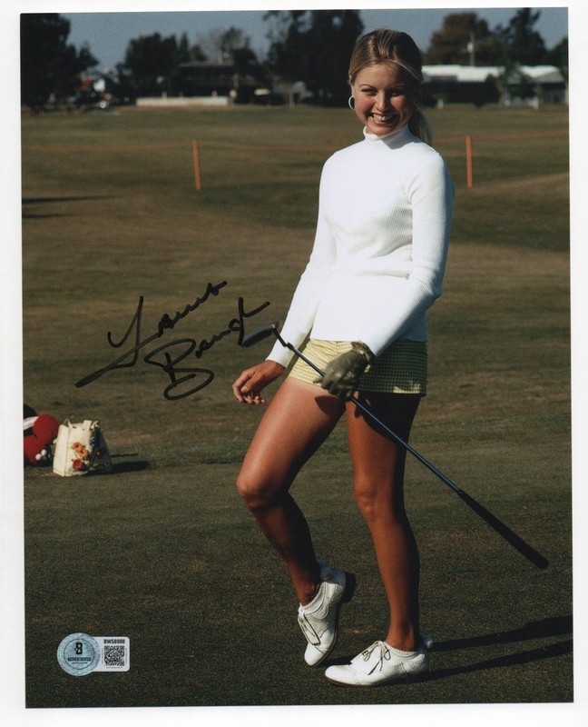 Laura Baugh autographed signed 8x10 photo Beckett BAS COA Golf LPGA Hot Sexy PGA