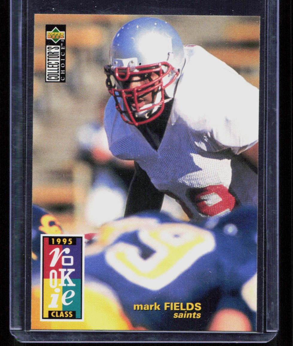 Mark Fields 1995 Collector's Choice #13 Rookie