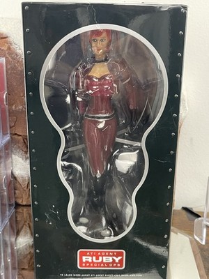 2008 AMD ATI AGENT Ruby Special Ops Figure Video Game Anime Figure