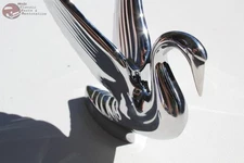 Chrome Swan Novelty Hood Ornament Custom Chevy Car Truck Hot Rat Rod Pickup