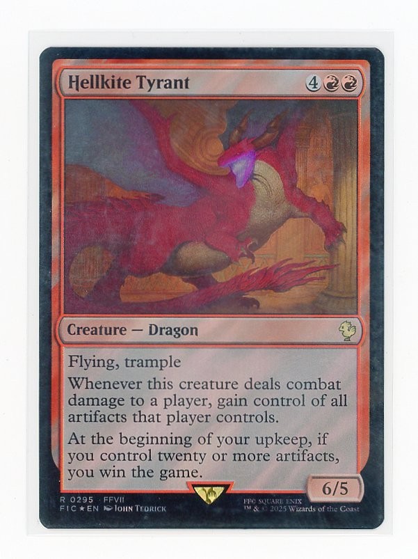 Hellkite Tyrant (Surge Foil) Commander: Final Fantasy Foil