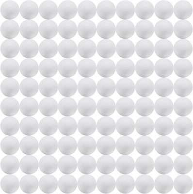 Crafjie Craft Foam Balls 108-Pack 1 Inch in Diameter, Polystyrene for DIY Arts a