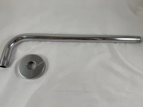 Signature Hardware SHRSA150CP 15" Wall Mounted Rainfall Shower Arm Chrome - Picture 3 of 5